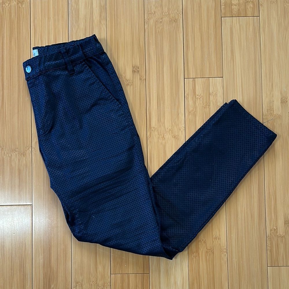 Bevy Flog Navy Printed Pant